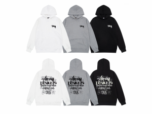 STUSSY ステューシー ジップアップ スウエット パーカー プルオーバー ロゴ プリント 長袖 トップス 秋服 トレーナー