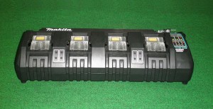 マキタ DC18SF 14.4V-18Vスライド式バッテリ対応4口充電器 2本同時充電可能 新品【プロ用からDIY、園芸まで。道具・工具のことならプロシ