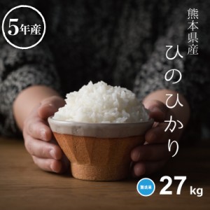 米 30kg お米 27kg ヒノヒカリ 無洗米 熊本県産 令和5年産 30kg ひのひかり こめたつ