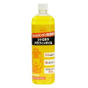 カメヤマ オイルランタン用燃料 パラフィンオイル 虫除け成分配合シトロネラの香り 771600 [ 1L ][10393241s3]