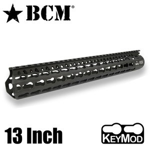 BCM ハンドガード KMR ALPHA フリーフロート KeyMod アルミ合金製 M4/AR15用 [ 13インチ ][bcmkmra13556b]