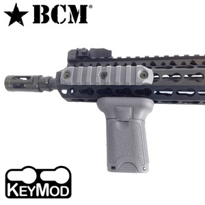 BCM バーティカルフォアグリップ KeyMod用 Vertical Grip 収納スペース付 [ ウルフグレー ][bcmvgskmwg]
