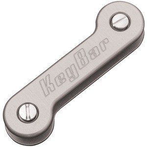 KeyBar キーオーガナイザー Aluminum ストーンウォッシュ仕上げ アルミニウム製 フルサイズ AKB[bkbr203r]