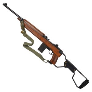 DENIX M1A1パラトルーパーカービン 装飾銃 モデルガン 1131 スリング付[dx1131c]