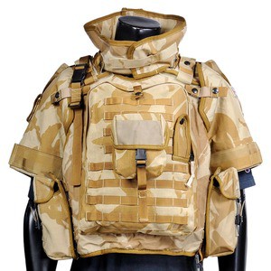 イギリス軍放出品 ボディアーマーセット Osprey オスプレイ MK2 デザートDPMカモ ポーチ付き [ 180/104 / 良い ][gbv061]