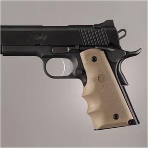 HOGUE ガングリップ COLT1911用 フィンガーグルーブ付き [ タン ][ho45003]