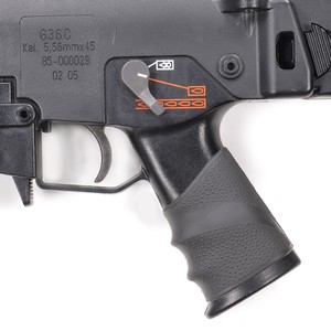 HOGUE グリップスリーブ H&K MP5/UMP45/G36用 ラバー製 フィンガーグルーブ付き 17110[hog17110]