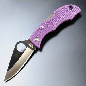 SPYDERCO 折りたたみナイフ LPRP3 てんとう虫 紫[lprp3]