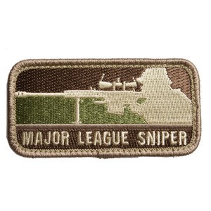 ミルスペックモンキー Major League Sniper パッチ ベルクロ付き [ アリッド ][pa00042ari]