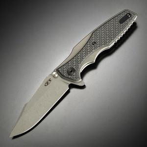 Zero Tolerance 折りたたみナイフ Hinderer KVT Glow CF[ra00511]