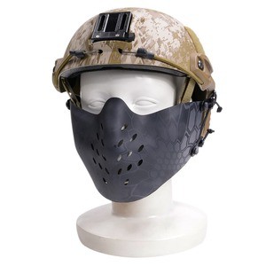 ハーフフェイスガード PILOT MASK ヘルメット装着アダプター付 [ タイフォン ][ra06299]