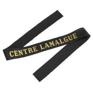 フランス軍放出品 帽子用バンド テープ French Navy 海軍 [ CENTRE LAMALGUE / デッドストック ][ra10187]