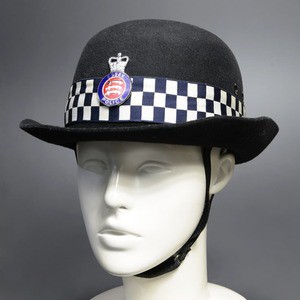 イギリス警察 放出品 ヘルメット 女性用 ESSEX 警察官 [ Lサイズ ][ra13081]