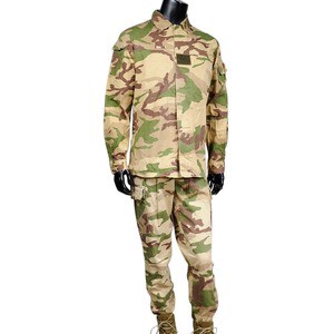 イタリア軍放出品 迷彩服 BDU 上下セット M92デザートリーフ迷彩 [ 50 ][ra13744]