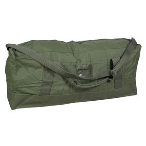 フランス軍放出品 ダッフルバッグ ODグリーン 約55L[ra14358]