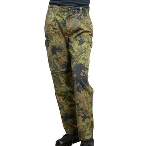 ドイツ軍放出品 コンバットパンツ 戦闘服 フレックターン迷彩 レディース [ ロング/Sサイズ / 難あり ][ra15303]