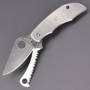 SPYDERCO 折りたたみナイフ SC176PS クリッピツール 波刃[sc176ps]