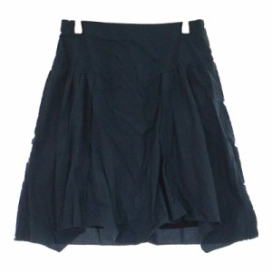 【10586】 CARVEN カルヴェン スカート ミニスカート ミニ丈 36 Mサイズ相当 ネイビー 紺 フレアスカート Aライン かわいい シンプル 美