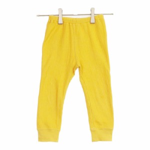 サイズ100 キッズ UNIQLO BABY ユニクロ ベイビー ボトムス イエロー 安い お買い得 シンプル ウエストゴム 動きやすい 穿きやすい 色綺