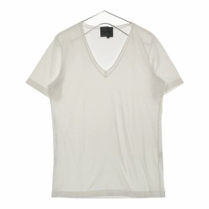 サイズS レディース norikoike ノリコイケ 半袖Tシャツ カットソー ホワイト 安い お買い得 Vネック シンプル 無地 清潔感 かっこいい