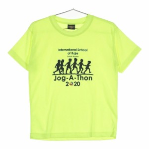 キッズ SPOUT スパウト 半袖Tシャツ カットソー イエロー 安い お買い得 XXSサイズ相当 オシャレ シンプル 胸元プリント 普段着