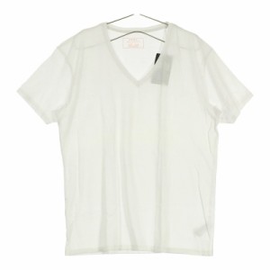 サイズXL(LL) レディース ZARA ザラ 半袖Tシャツ カットソー ホワイト 新古品 安い お買い得 Vネック シンプル 着やすい 動きやすい