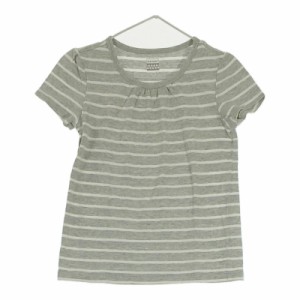 サイズ3T キッズ OLD NAVY オールドネイビー 半袖Tシャツ カットソー グレー 安い お買い得 シンプル ボーダー柄 サイズ90〜100？相当