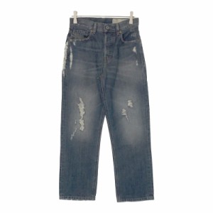 サイズW23‐L32 / 約M レディース DIESEL ディーゼル デニム ジーンズ ジーパン ネイビー 新古品 安い お買い得 シンプル オシャレ ゆっ