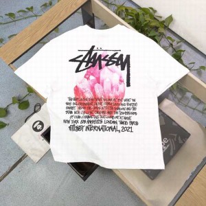 Stussyルビー・クリスタル半袖Tシャツ