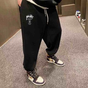 STUSSY共布ベーシックロゴスウェットパンツ