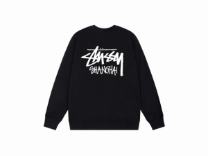 Stussyステューシー上海限定モデル・丸首パーカーです