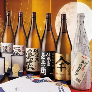 日本酒 純米大吟醸酒 大吟醸酒 純米酒 普通酒 遠藤酒造場 受賞酒 飲み比べセット 一升瓶 6本組 1800ml 【7560円(税込)以上で送料無料】