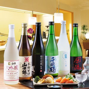 日本酒 純米大吟醸酒 大吟醸酒 純米酒 普通酒 利酒師が 選ぶ 甘口 地酒 飲み比べ セット 6本組 720ml【7560円以上(税込)で送料無料】