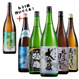 酒 大吟醸酒 純米酒 本醸造酒 普通酒 家呑応援 新潟 地酒 飲み比べ 一升瓶 第2弾 5本組 プレゼント付 【7560円(税込)以上で送料無料】