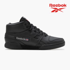 リーボック メンズ スニーカー ワークアウト プロ ミッド REEBOK WORKOUT PRO MID 100033078 黒 レザー クラシック 本革 ミッドカット