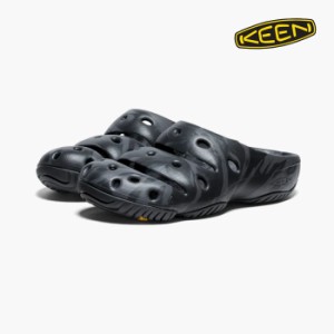 キーン ヨギ メンズ サンダル KEEN YOGUI 1028525 PFAS FREE クロッグ 黒 マーブル