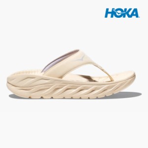 毎日発送 ホカオネオネ サンダル オラ リカバリー フリップ レディース HOKA ONE ONE ORA RECOVERY FLIP 1117910 VLN 厚底 ベージュ 鼻緒