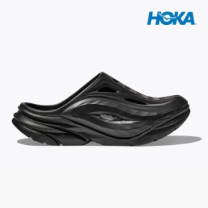 毎日発送 ホカオネオネ サンダル HOKA ONE ONE  1147951 BBLC ホカ オラ リカバリー ミュール レディース 厚底 黒 リカバリーサンダル ス