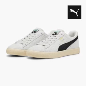 プーマ クライド ヘアリー スウェード PUMA CLYDE HAIRLY SUEDE 393115-01 メンズ レディース スニーカー スエード グレー 黒 復刻