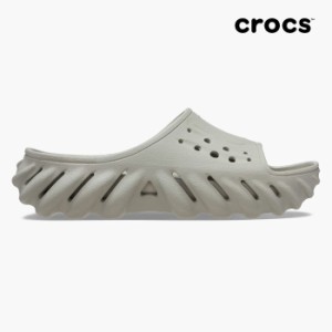 クロックス エコー スライド CROCS ECHO SLIDE ELEPHANT 208170 1LM サンダル メンズ レディース グレー シャワーサンダル 軽量