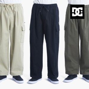 DC ディーシ− ワイドパンツ DC 22 BIG CARGO PANT DPT224053 ディーシ−シューズ ビッグ カーゴパンツ 黒 ベージュ オリーブ DCシューズ