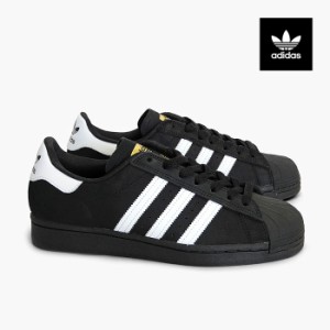 毎日発送 アディダス スーパースター メンズ レディース スニーカー スケシュー 黒 ADIDAS SKATEBOARDING SUPERSTAR ADV FV0321 レザー 