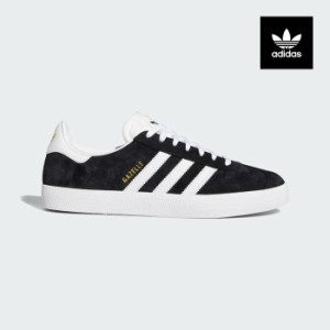 アディダス ガゼル メンズ スニーカー ADIDAS SKATEBOARDING GAZELEE ADV FX6563 黒白 スエード ローカット スケートボード ADIDAS SB