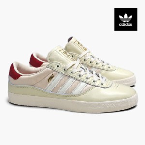 ADIDAS SKATEBOARDING PUIG INDOOR GW3150 アディダス プイグ インドア クリーム赤 スケートボードシューズ レザー メンズ