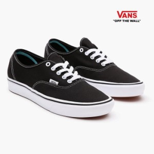 バンズ コンフィクッシュ オーセンティック VANS COMFYCUSH AUTHENTIC 黒 メンズ レディース スニーカー 軽量 キャンバス VN0A3WM7VNE