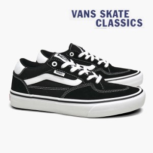 バンズ スケシュー VANS ROWAN VN0A5JIC6BT ローワン/ヴァンズ/メンズ/レディース/スニーカー/黒白/スケートボードシューズ/スケボー/ス