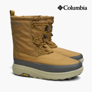 毎日発送 コロンビア メンズ レディース ロングブーツ 上位モデル ブラウンベージュ 防寒 防水 保温 COLUMBIA YELLOWTAIL BOOT ADVANCE W