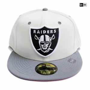 NEW ERA 59FIFTY CAP ニューエラキャップ 帽子 ベースボールキャップ ラスベガス レイダース アメフト NFL