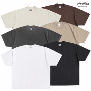 SHAKA WEAR シャカウェア GARMENT DYE DROP SHOULDER Tシャツ 7.5 OZ MAX HEAVYWEIGHT SHORT SLEEVE ヘビーウェイト 無地T 半袖 ドロップ