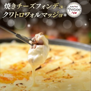 【月間優良ショップ受賞】チーズフォンデュ ポンテ イタリア バル ポンテ 名物焼きチーズフォンデュ クワトロフォルマッジョ BBQ バーベ